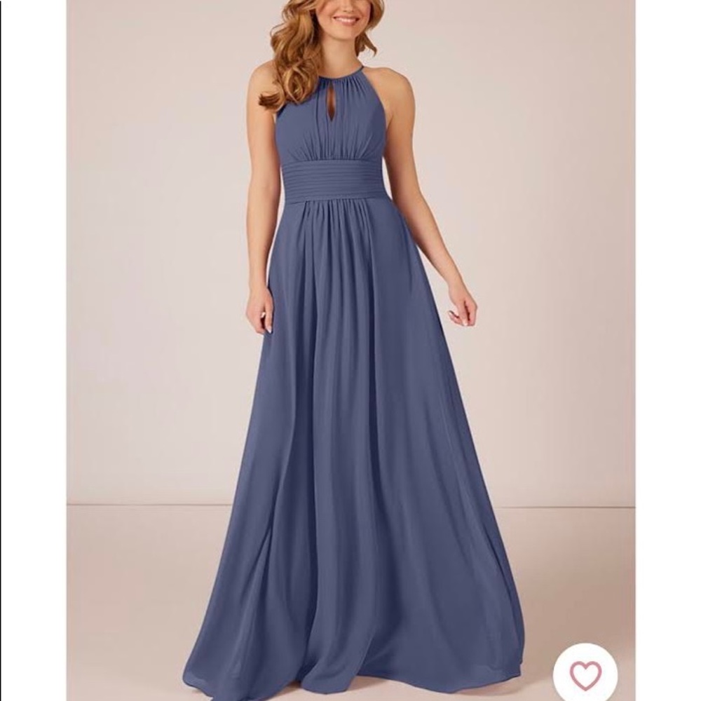 Azazie Bonnie Dress - stormy